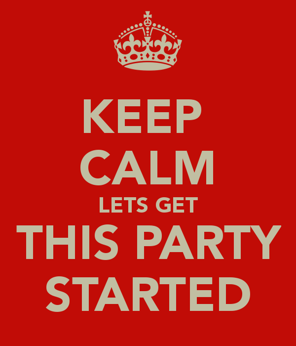 Keep Calm, Let's get Dancing New Year's Eve CT Started